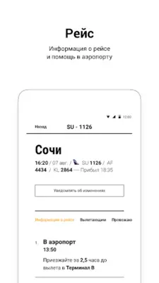 Sheremetyevo Airport SVO android App screenshot 5